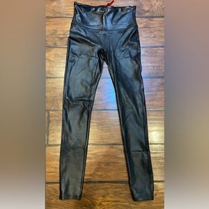 Spanx Faux Leather Leggings